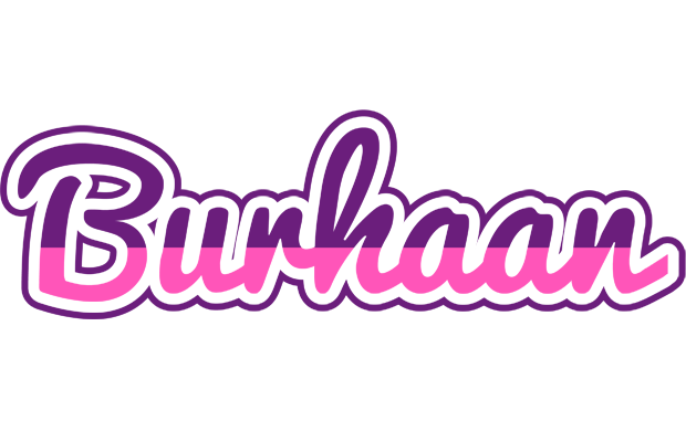 Burhaan cheerful logo