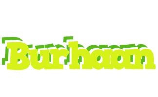 Burhaan citrus logo