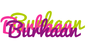 Burhaan flowers logo