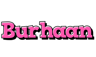 Burhaan girlish logo