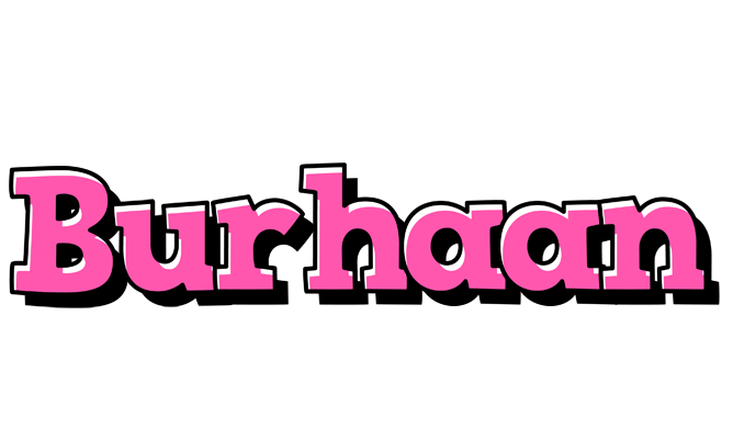 Burhaan girlish logo