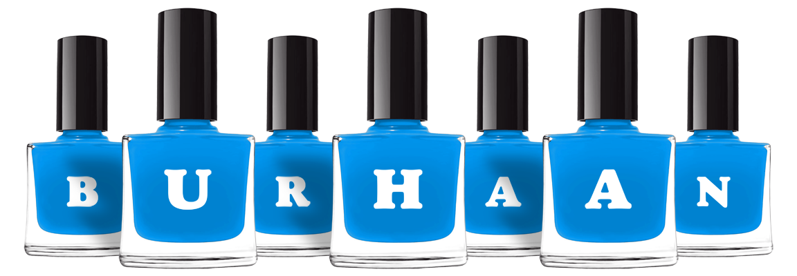 Burhaan glossy logo