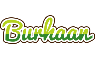 Burhaan golfing logo