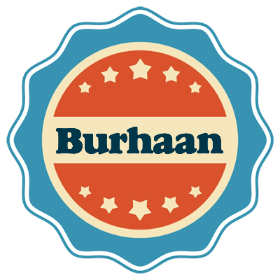 Burhaan labels logo