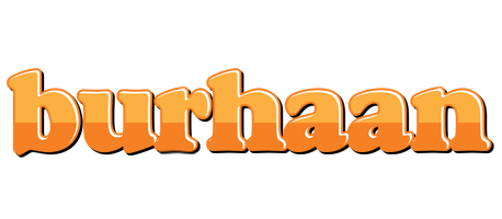 Burhaan orange logo