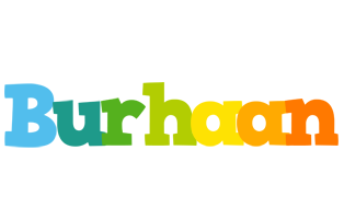 Burhaan rainbows logo