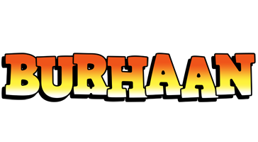 Burhaan sunset logo