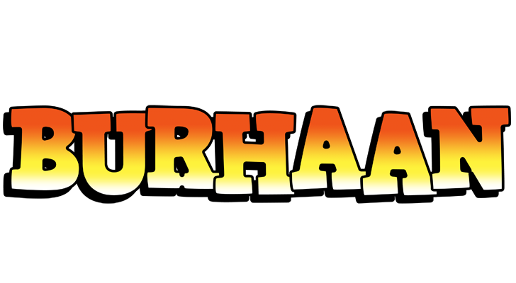 Burhaan sunset logo