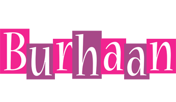 Burhaan whine logo