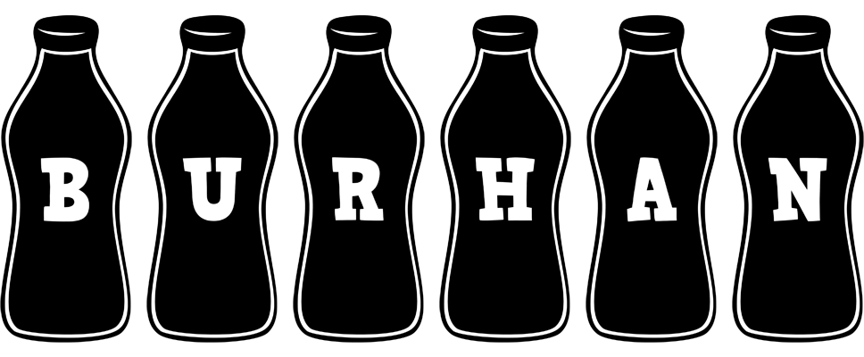 Burhan bottle logo