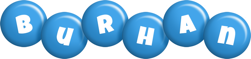 Burhan candy-blue logo