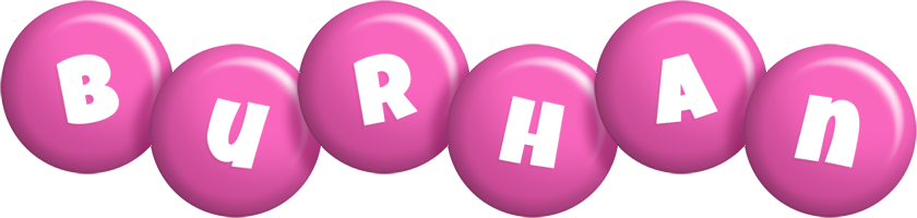 Burhan candy-pink logo