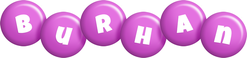 Burhan candy-purple logo