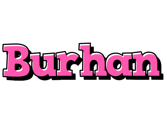 Burhan girlish logo