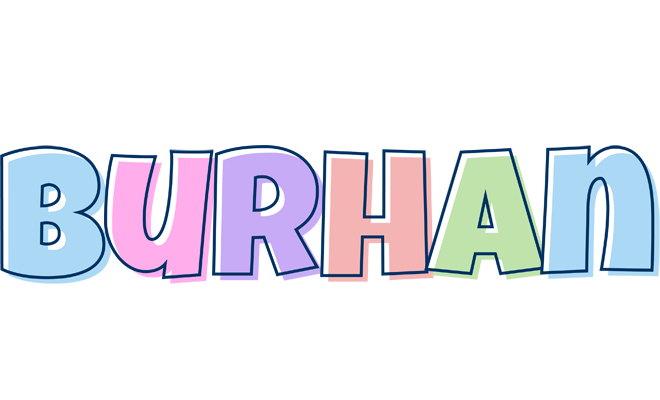 Burhan pastel logo