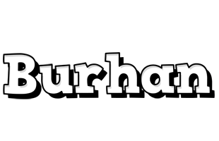 Burhan snowing logo