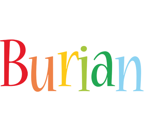 Burian birthday logo