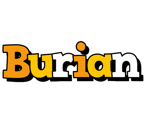 Burian cartoon logo