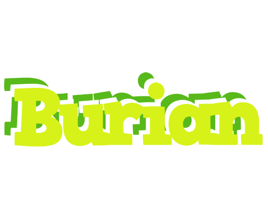 Burian citrus logo