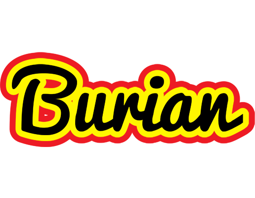 Burian flaming logo