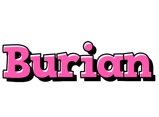 Burian girlish logo