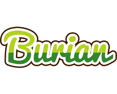 Burian golfing logo