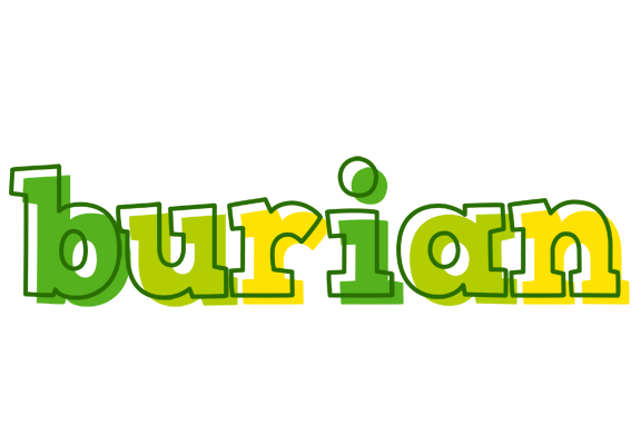 Burian juice logo