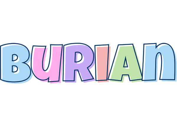Burian pastel logo