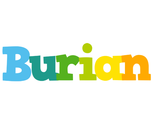 Burian rainbows logo