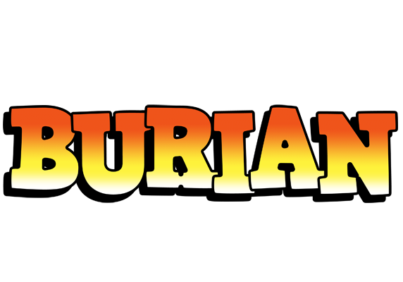 Burian sunset logo