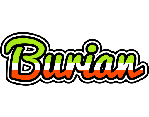 Burian superfun logo