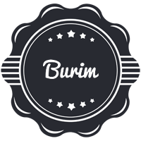 Burim badge logo