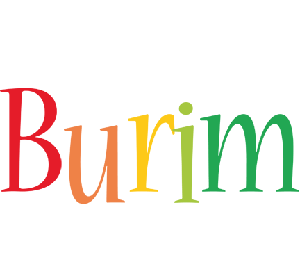 Burim birthday logo