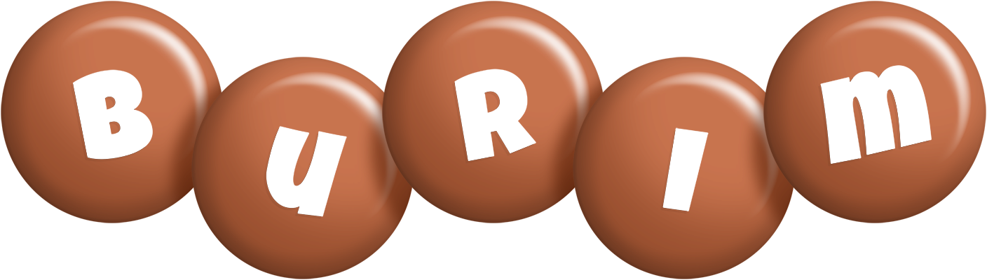 Burim candy-brown logo