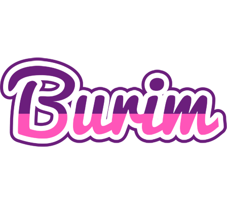 Burim cheerful logo