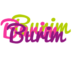 Burim flowers logo