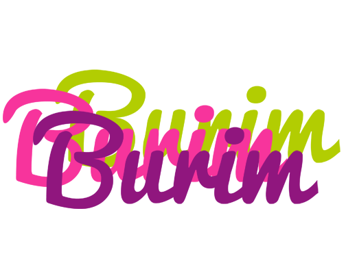 Burim flowers logo