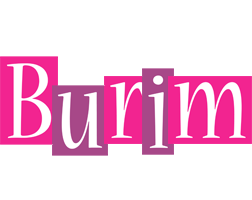 Burim whine logo