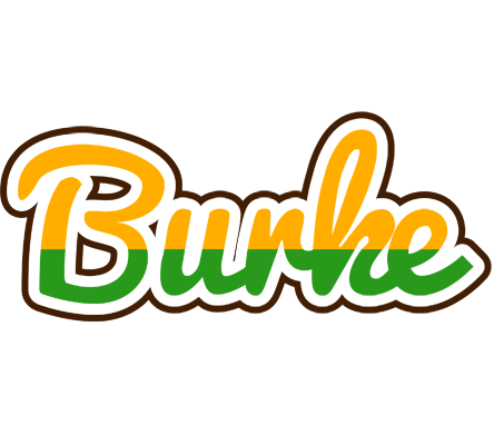 Burke banana logo