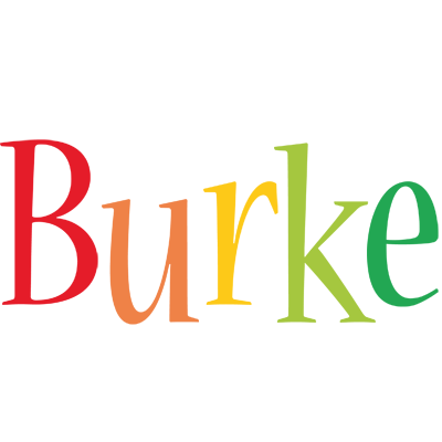 Burke birthday logo