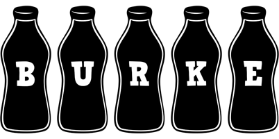 Burke bottle logo