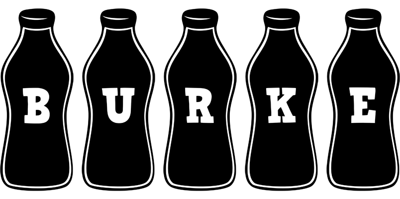 Burke bottle logo