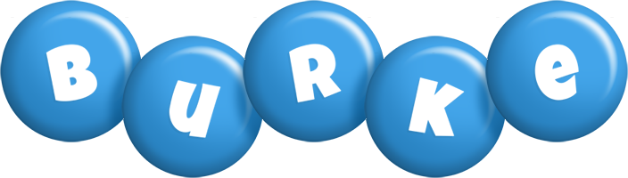 Burke candy-blue logo