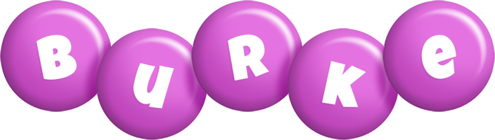 Burke candy-purple logo