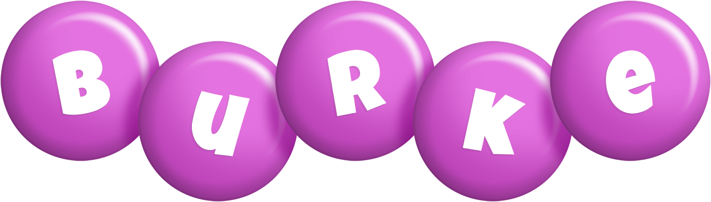 Burke candy-purple logo