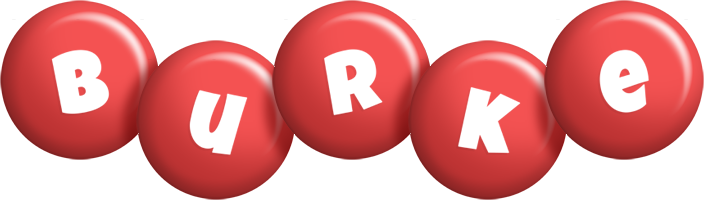 Burke candy-red logo