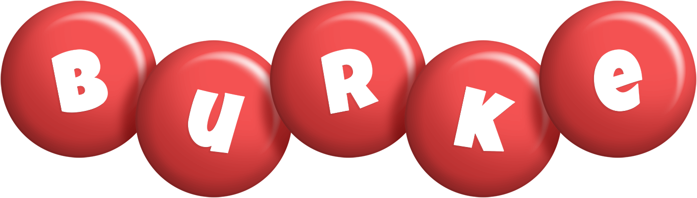 Burke candy-red logo