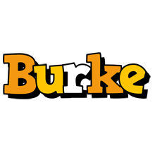 Burke cartoon logo