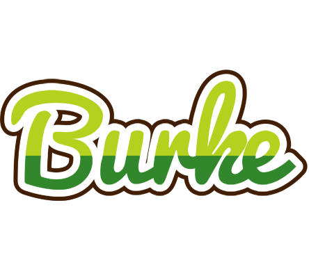 Burke golfing logo