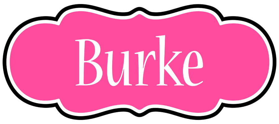 Burke invitation logo